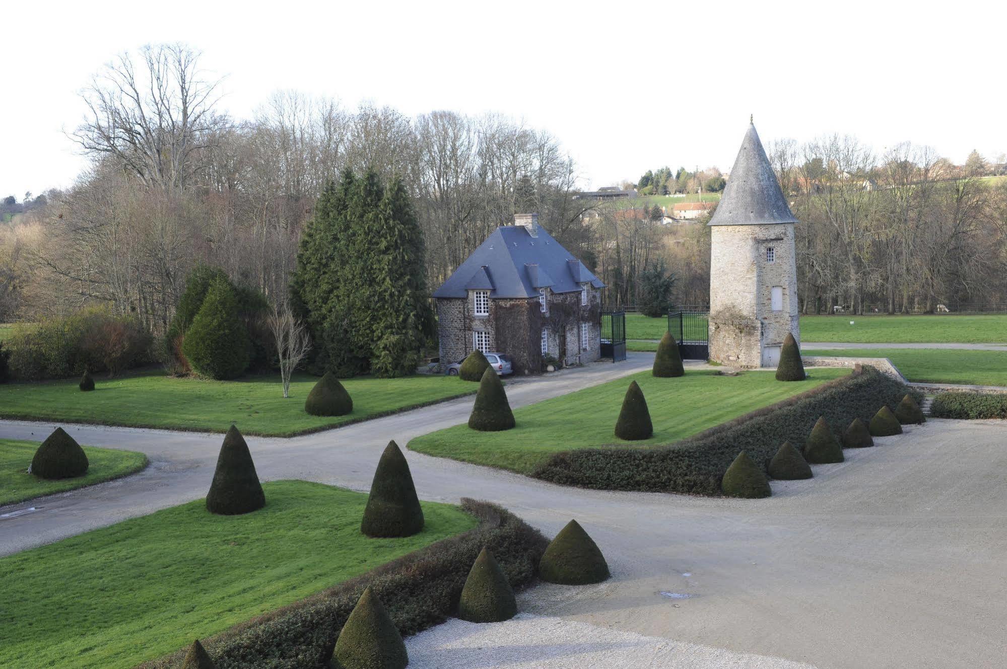 Chateau De Canisy Bagian luar foto